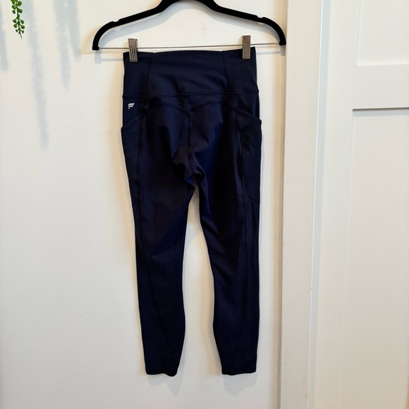Fabletics Oasis PureLuxe High-Waisted Pocketed Navy Womens Leggings Size Small - Picture 4 of 13